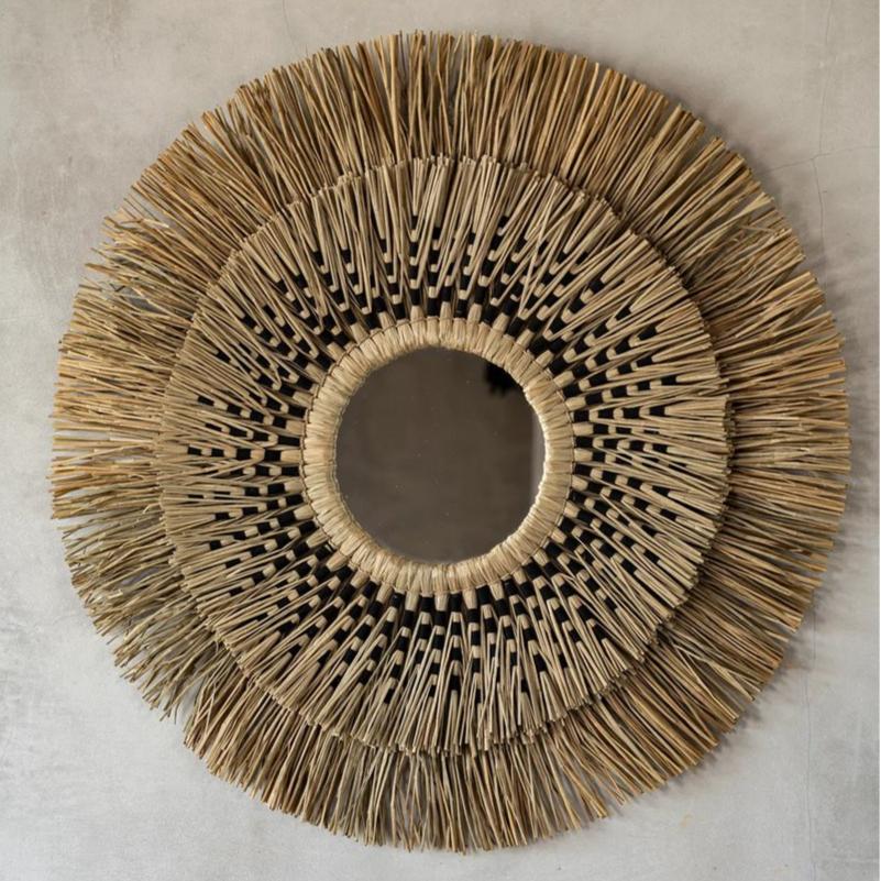 De Havana Spiegel - Natuurlijk Zwart - L