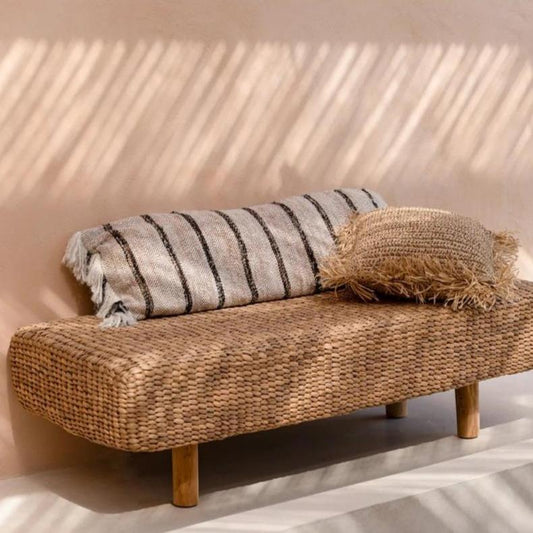 The Oh My Gee Kussenhoes - boheems wit - 35x100