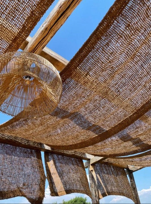 schaduwdoek voor tuin of terras van kokos