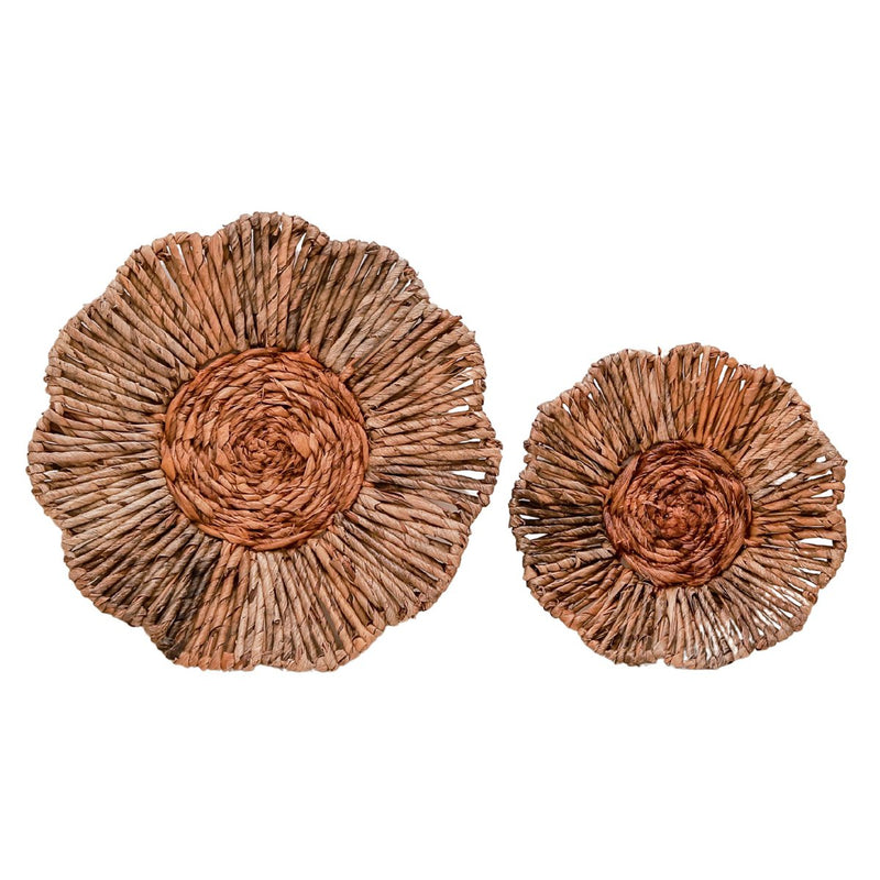Wanddecoratie MELAYA bruin/naturel