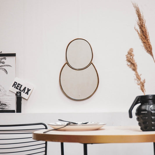 Spiegel Marrakesh - Metaal Goud