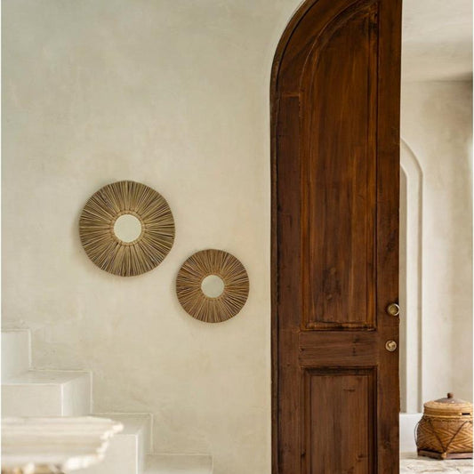 De Alang Alang Spiegel - Naturel - L