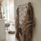 Boho wanddecoratie IBIZA beige/wit