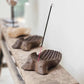 Wierookhouder LIMA bruin