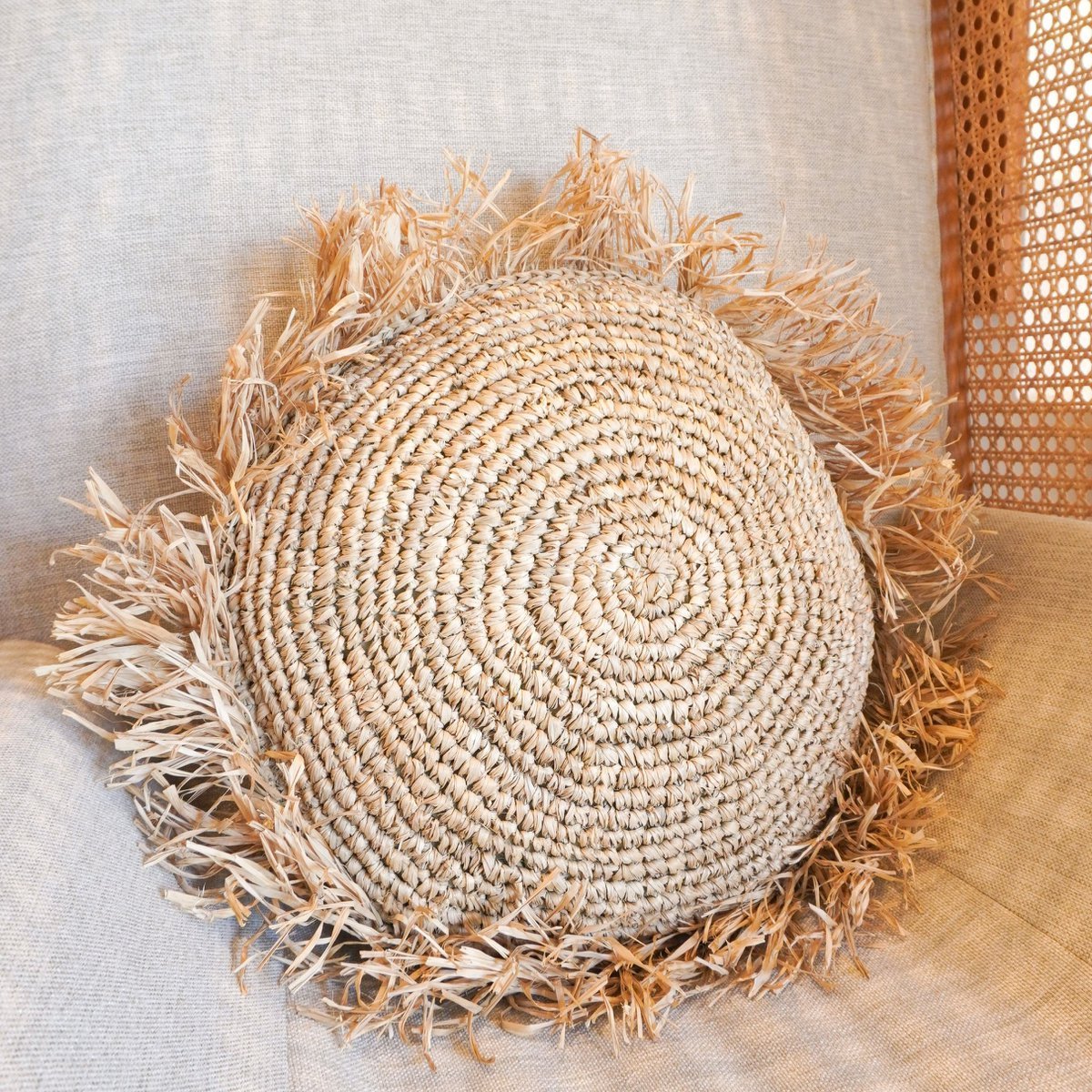 Rond Boho Kussen TARAKAN