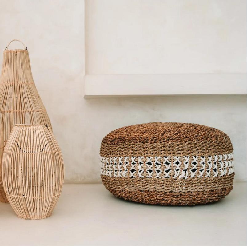 De Macramé Poef