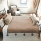 Pompondeken Beige