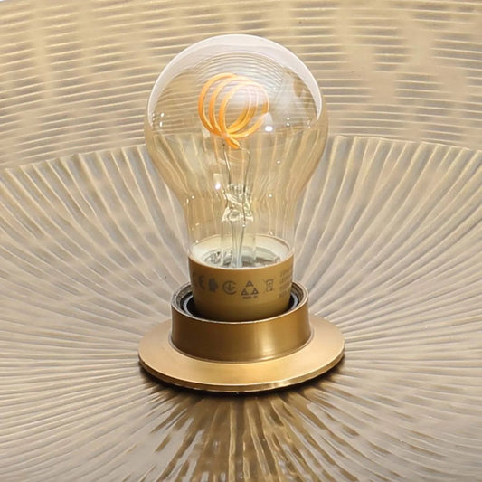 Messing wandlamp - De Dubbele Volle Maan Wandlamp - Bazar Bizar