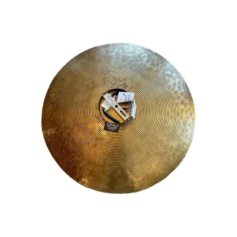 Messing wandlamp - De Volle Maan Wandlamp - Bazar Bizar