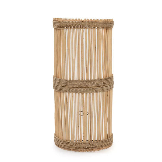 Rotan wandlamp - The Jalal - naturel