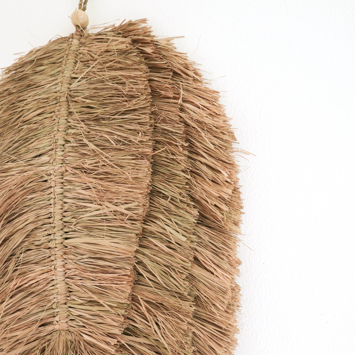 Raffia wanddecoratie TIPIN bruin/naturel