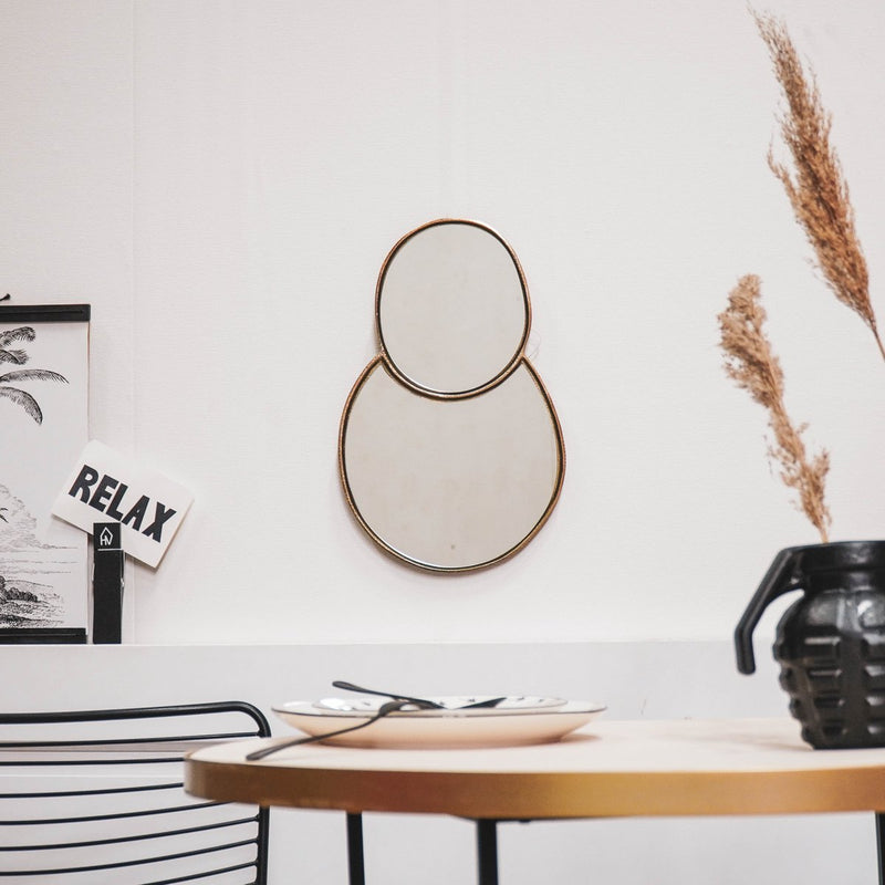 Spiegel Marrakesh - Metaal Goud