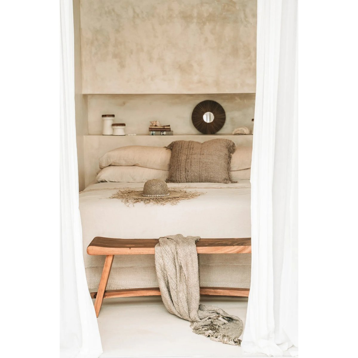 De Oh My Gee Kussenhoes - Beige - 60x60cm