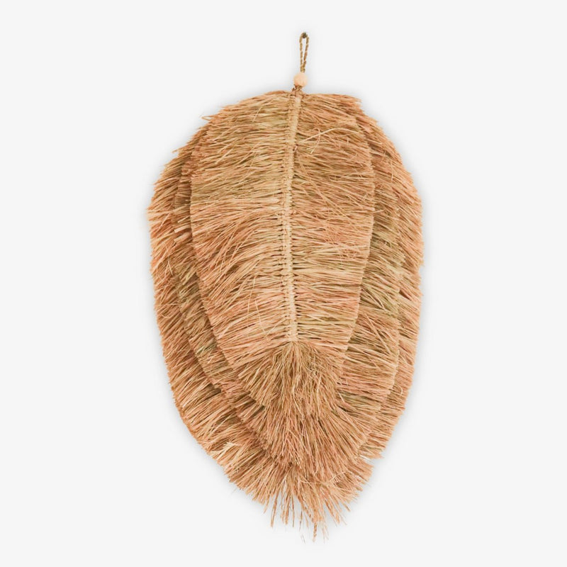 Raffia wanddecoratie TIPIN bruin/naturel